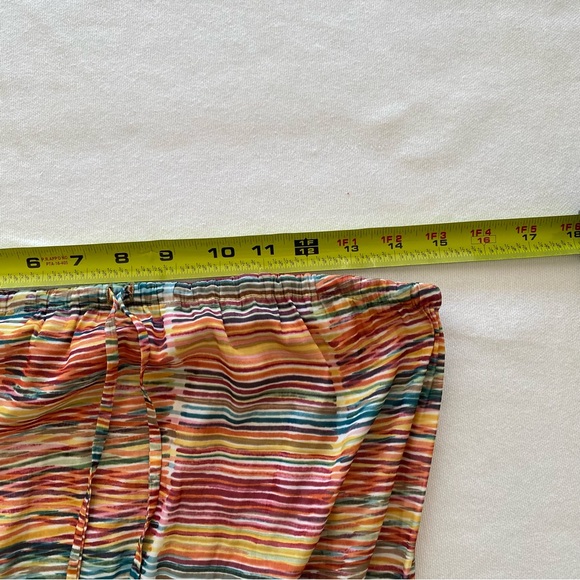 Calypso St. Barth Beach Cover-Up Size S Multi-Color Tube Dress Maxi Vacation - Picture 9 of 10